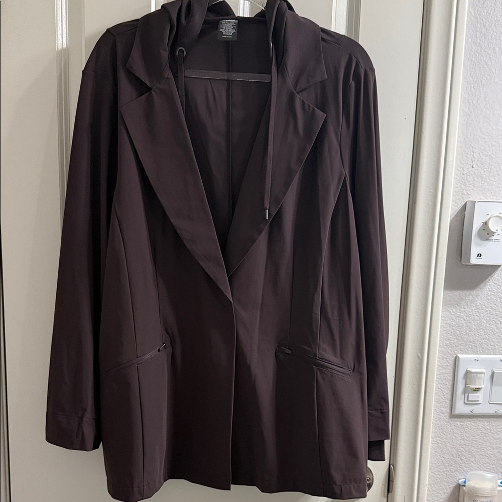 Avia Women's Brown Hooded Jacket
